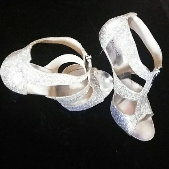 Michael kors Berkley T- Strap Glitter 10M - Picture 2 of 4